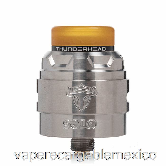 Vape Recargable Thunderhead Creations Tauren Solo V1.5 24mm Rda Acero Inoxidable